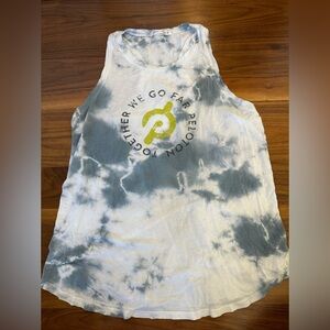 Peloton Tie Dye Athletic Tank Top